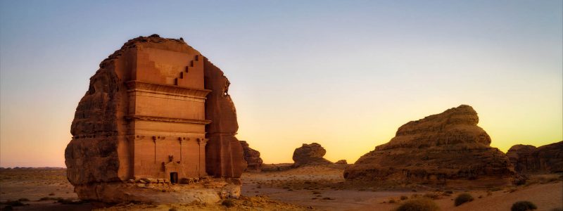 Hegra Alula in Saudi Arabia taken in January 2022