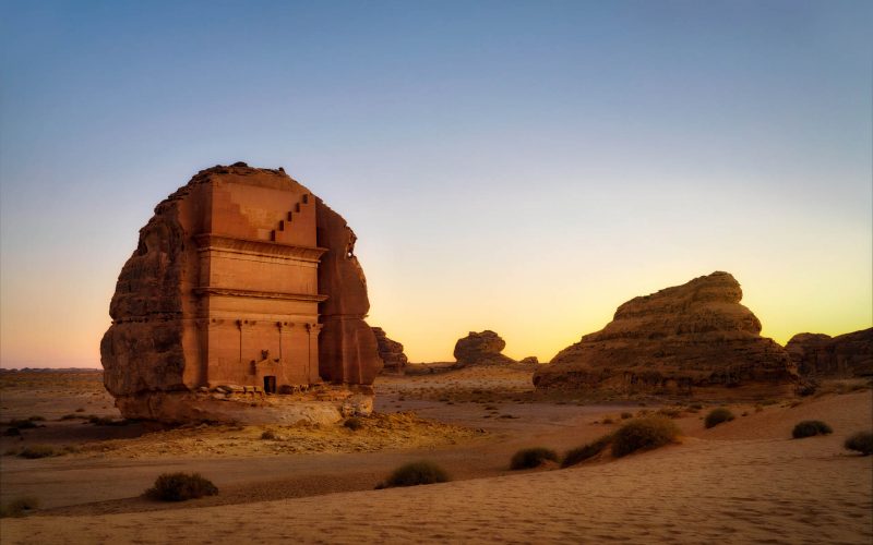 Hegra Alula in Saudi Arabia taken in January 2022