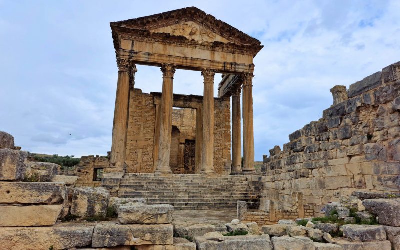 Dougga ruins-Tunisia-arabtours-uk