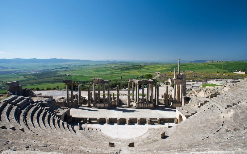 Ancient Roman city in Tunisia, Dougga