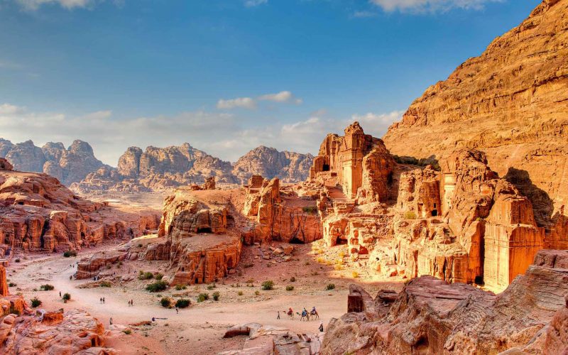 Petra mountain view-Jordan-arabtours-uk
