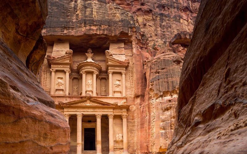 Petra view rocks-Jordan-arabtours-uk