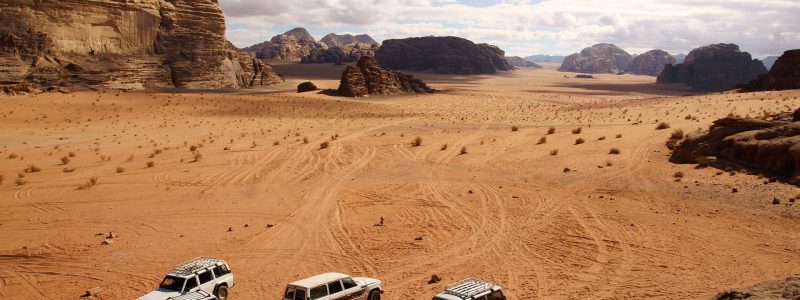 Offroad advendure in Wadi Rum desert, Jordan